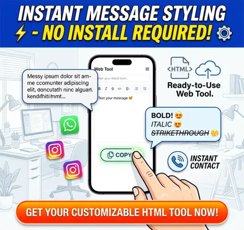 Best Web-based Text Editor Tool for Messaging Apps